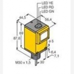 HJG圖爾克激光傳感器，NI20U-EM30-VN4X