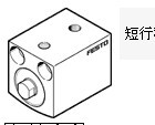 費斯托雙作用短行程氣缸接線圖,ADVC-10-10-A-P