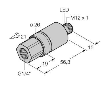 TURCK壓力傳感器BI10U-CA25-AP6X2-H1141材質(zhì)說明