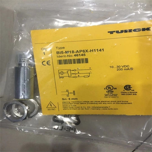 TURCK電感式傳感器數據BI2U-EGT08-AP6X-H1341